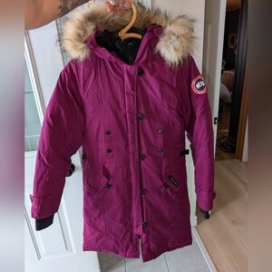 Canada Goose Women's Kensington Parka - Pink - Size Small